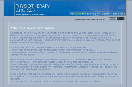 Physiotherapy Choices